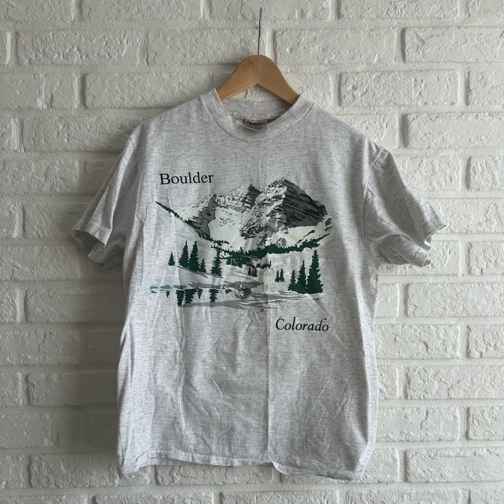 Vintage Boulder, Colorado T-shirt, gray